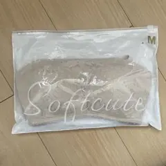 Softcute Mサイズ ストラップレスブラ ノンワイヤー レース