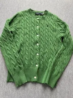 Polo by Ralph Lauren グリーン カーディガン