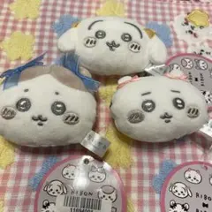 ★新品★ちいかわ ミニがまぐちリボン　3個セット　ちいかわ　ハチワレ　うさぎ