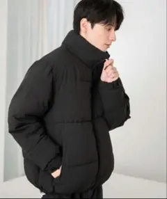 WEGO/ボリュームハイネックパデッドジャケット Lサイズ