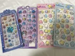 しずくちゃんシール4点セット