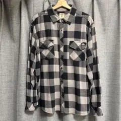 Dickies チェックシャツ XL ブラック