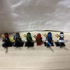 ニンジャゴー ミニフィグ 6体セット 封印の剣
