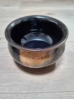 黒釉 刷毛目 茶碗 陶器 抹茶碗 - メルカリ
