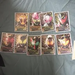 仮面ライダーガンバライジングカードキャンペーンカードまとめ売り