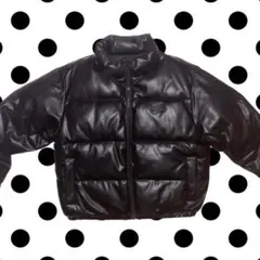レザー ダウンジャケット