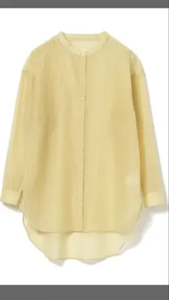 B:MING by BEAMS シアーシャツ 長袖 イエロー Mのサムネイル
