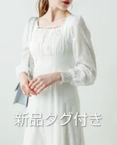 ボレロ見えワンピース　長袖