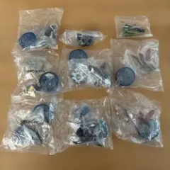 海洋生物 ミニチュアフィギュア 9点セット海洋堂 AQUATALES