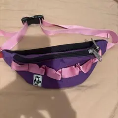 Chums ウエストポーチ 紫 ピンク