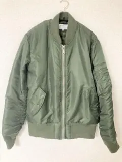 【 BAYCREST 】 MA-1 メンズＭ ジャケット グリーン アウター