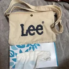 Lee キャンバスショルダーバッグ