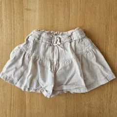 アプレレクール　ショートパンツ　ベージュ　オフホワイト