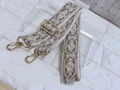 インド刺繍　ショルダーストラップ　④