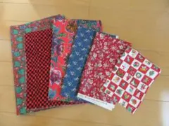 はぎれセット② 花柄他・6枚セット