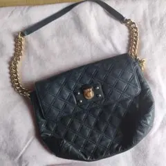 マークジェイコブス キルティング チェーン ショルダーバッグ レザー