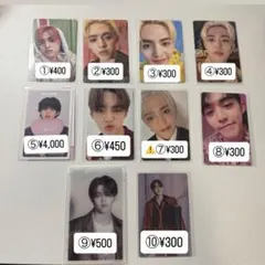 seventeen セブチ エスクプス スンチョル トレカ まとめ売り