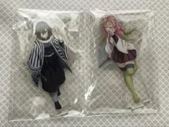 鬼滅の刃　昼下がりの柱たち　アクリルスタンド　伊黒小芭内　甘露寺蜜璃