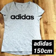 150 adidas アディダス ぷっくり ロゴ Tシャツ 男の子 女の子 半袖