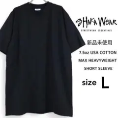 シャカウェア 新品未使用 マックスヘビーウェイト 無地 Tシャツ ブラック L