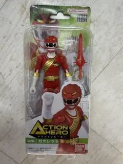 【新品未開封】ガオレッド　アクションヒーローシリーズ