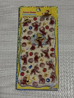 【正規品】プチドロップステッカー　おさるのジョージ