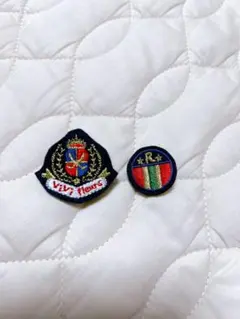 刺繍ワッペンセット 2点