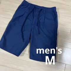 ハーフパンツ　ネイビー　M