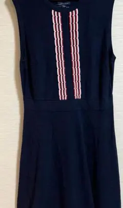 TOMMY HILFIGER 新品 ニット ワンピース ネイビー L レディースのサムネイル