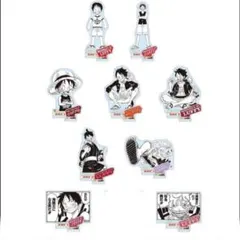 ONE PIECE アクリルフィギュアコレクションヒーローズ ルフィ9種セット
