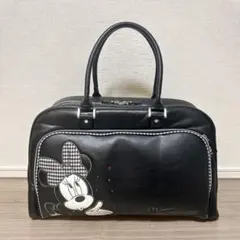 ディズニー　ミニーマウス　ボストンバッグ　ゴルフバッグ　黒　ブラック　旅行バッグ