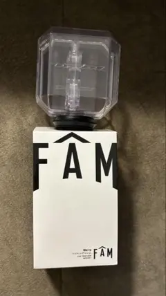 FAM ペンライト 八角形 ブラック/クリア