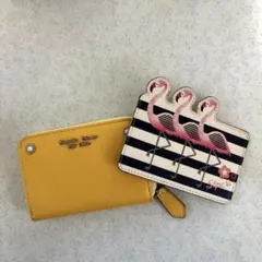 Samantha Thavasaフラミンゴカードケースとpetit choice