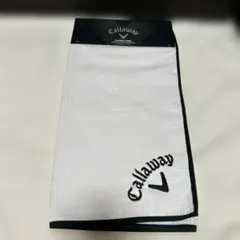 新品キャロウェイ callaway プレイヤーズタオル　白ゴルフのサムネイル
