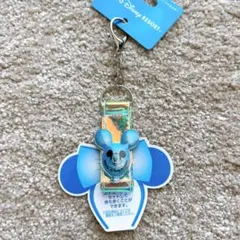 ディズニー カチューシャホルダー キーホルダー 風船 ミッキー ブルー 5