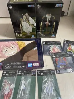 一番くじワンピース B賞　E賞　フィギュア2体セット　下位賞まとめ売り