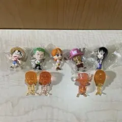 ワンピース　ミニフィギュア　マスコット　ソフビ