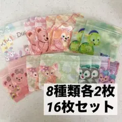 ダッフィー　フレンズ　ジップロック　小物入れ　プレゼント　袋　ディズニー