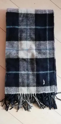 ＥＡＳＴＢＯＹ　イーストボーイ　チェック　マフラー　ネイビー