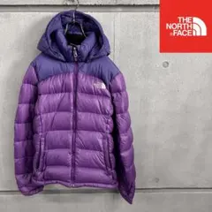 THE NORTH FACEノースフェイス　ダウン　パープル　レディースL