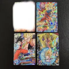 ドラゴンボールヒーローズ 孫悟空 3枚セット　旧弾　カード　SR