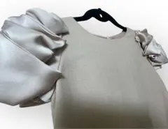 【美品】トッカ　女の子　ピンクベージュ　ワンピース　130㎝