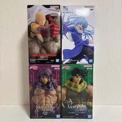 ジョジョ・転スラ・ワンパンマン フィギュア4点セット