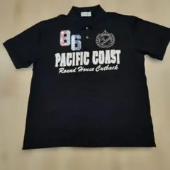 新品‼️サンタフェ　 黒 ポロシャツ86PACIFIC COAST　サイズ52のサムネイル