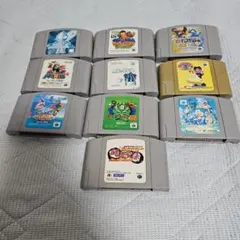 NINTENDO64 ゲームソフト 10本セット