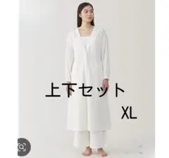 無印良品　楊柳ガーゼ上下セット　ＸＬのサムネイル