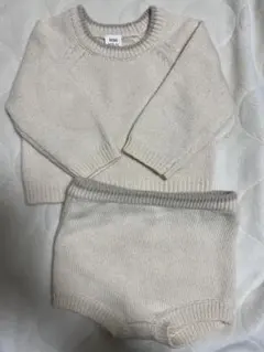 bebeholic べべホリック 韓国子供服 ニット セットアップ ブルマ M