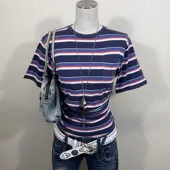 Polo by Ralph Lauren マルチボーダーTポケット トリコロールのサムネイル