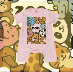 ベビーグッズ オリジナルプリント Zoo かわいい 動物 ステッカー