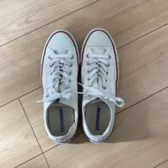 CONVERSE ホワイト ローカット スニーカー